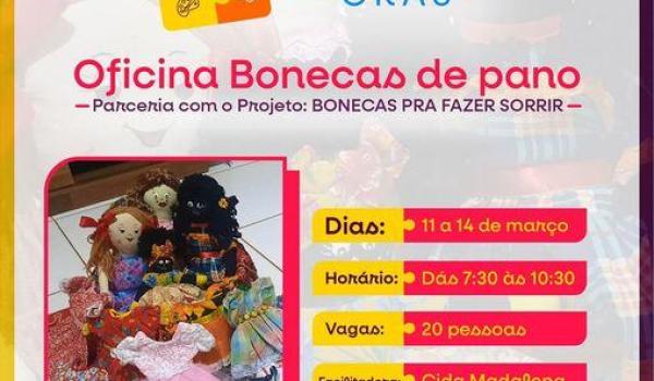 Oficina BONECAS DE PANO